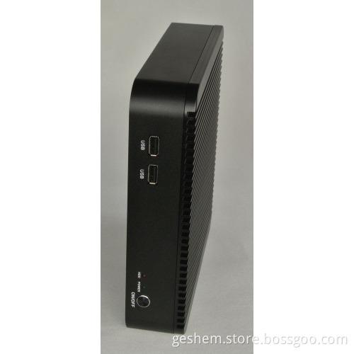 Fanless mini pc Intel Bay Trail J1900 quad core 2.4GHz processor oem mini pc